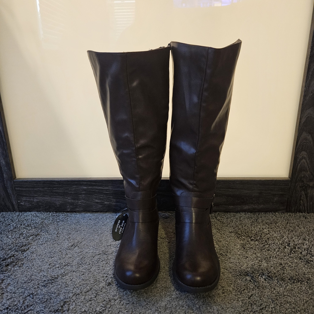 Brown Knee-high Boots For Women